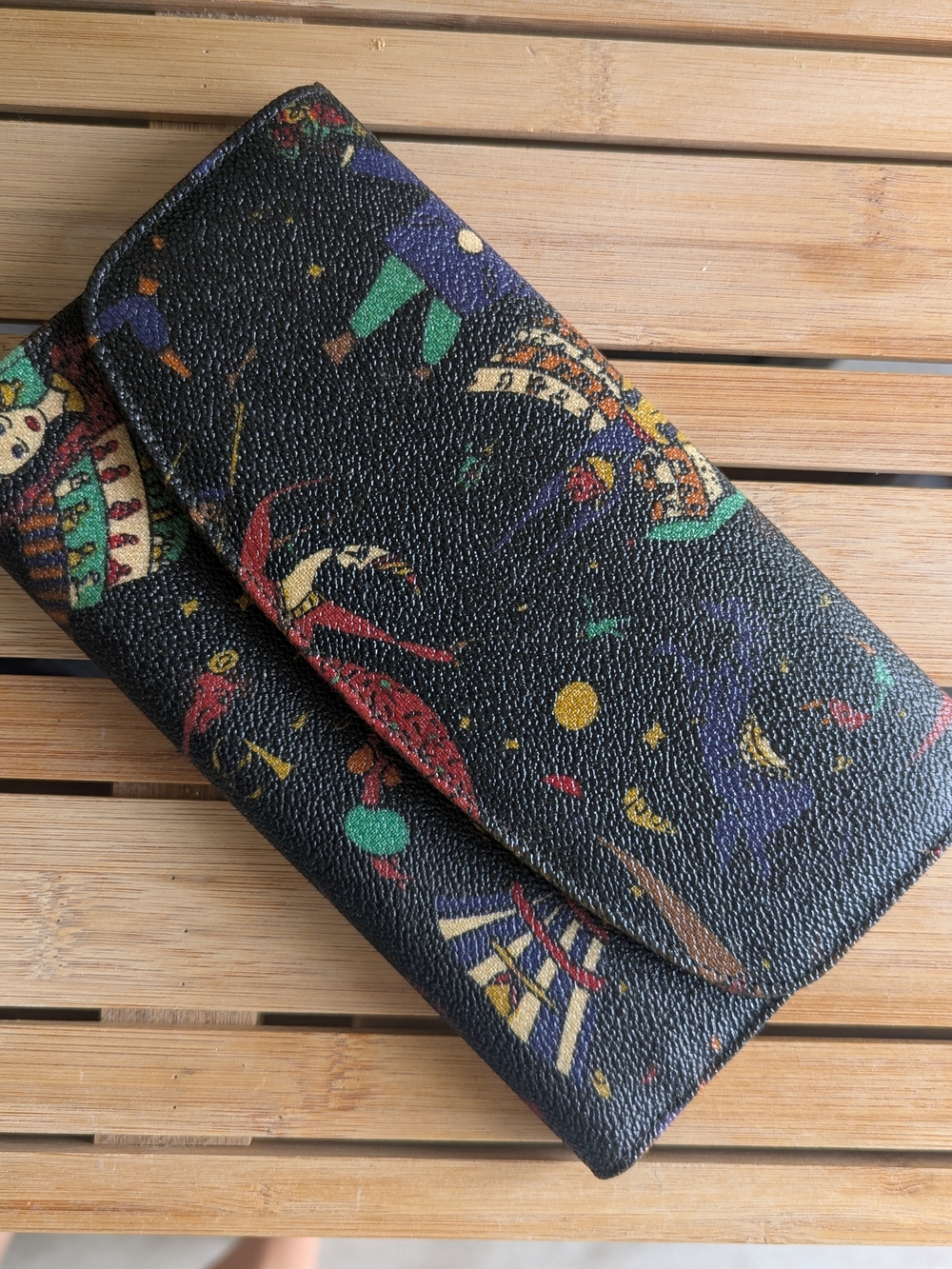 Piero Guidi Magic Circus Clutch Wallet